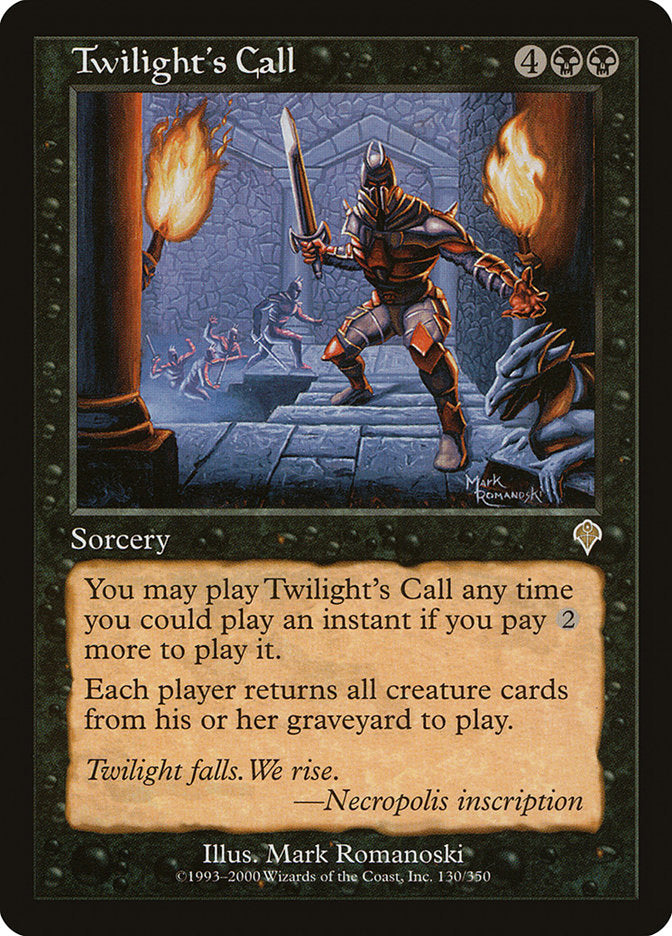 Twilight's Call [Invasion] Foil