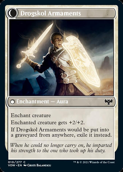Drogskol Infantry // Drogskol Armaments [Innistrad: Crimson Vow] Foil