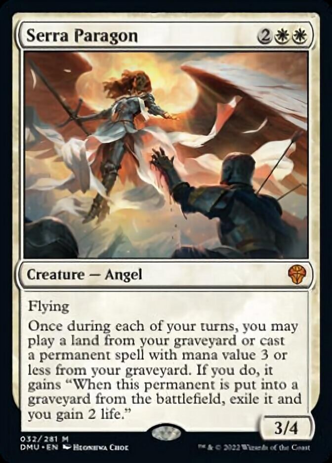 Serra Paragon [Dominaria United] Foil