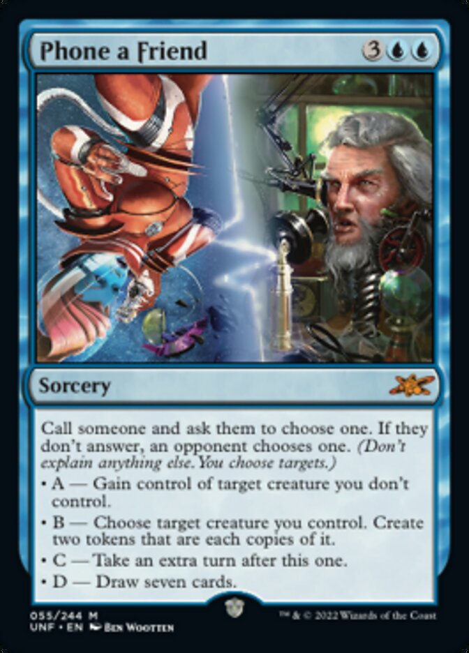 Phone a Friend [Unfinity] Foil