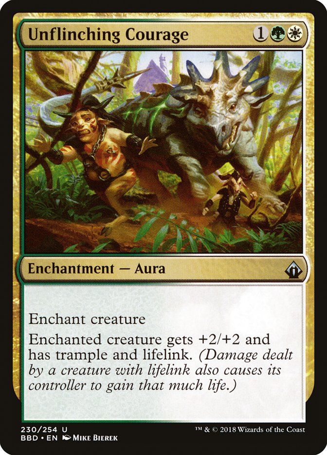 Unflinching Courage [Battlebond] Foil