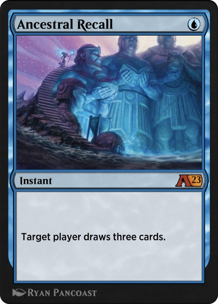 Ancestral Recall  [Alchemy: Dominaria]