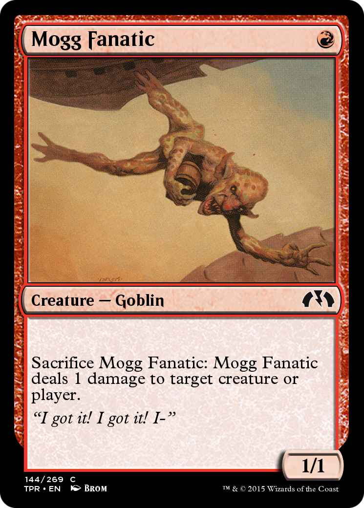 Mogg Fanatic  [Tempest Remastered] Foil