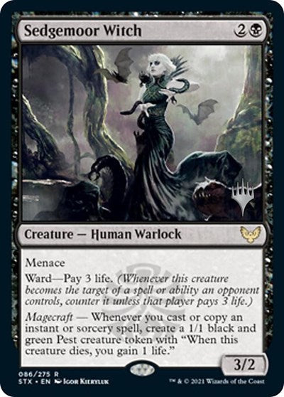 Sedgemoor Witch (Promo Pack) [Strixhaven: School of Mages Promos] Foil