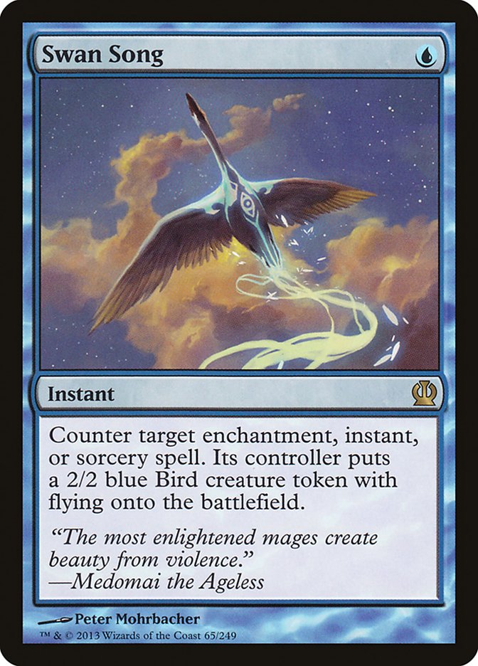 Swan Song [Theros] Foil