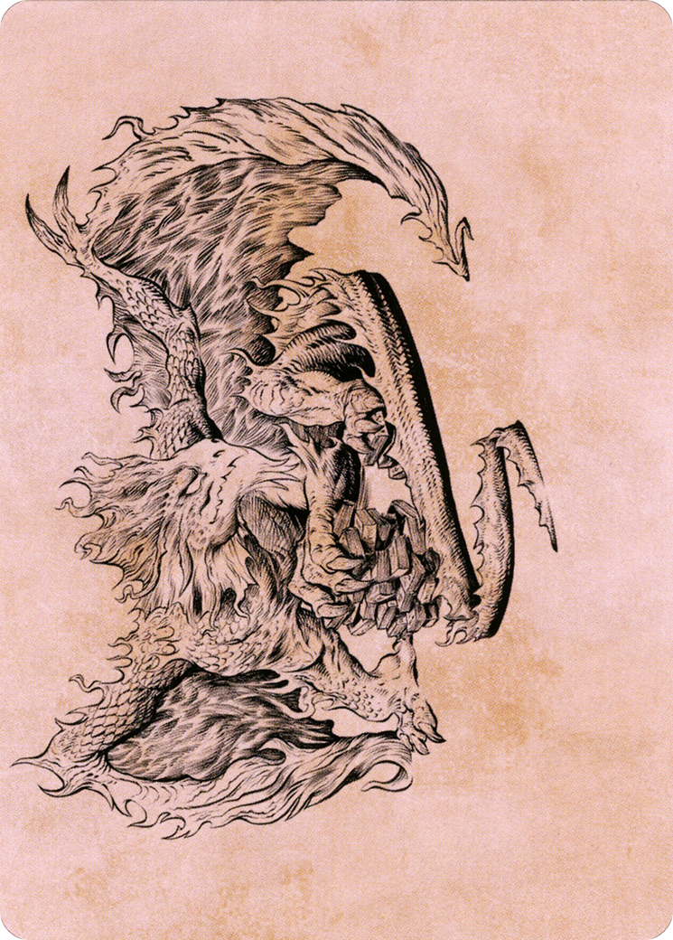 Miirym, Sentinel Wyrm // Miirym, Sentinel Wyrm  [Battle for Baldur's Gate Art Series] (Borderless)