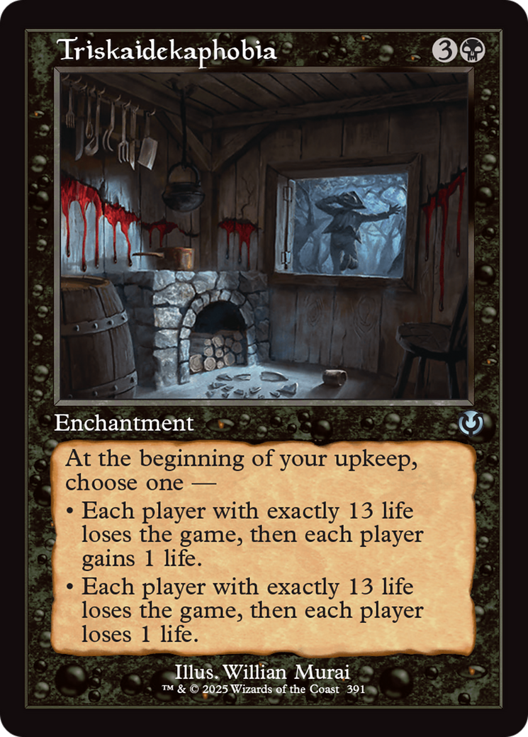 Triskaidekaphobia (Retro Frame) [Innistrad Remastered] Foil