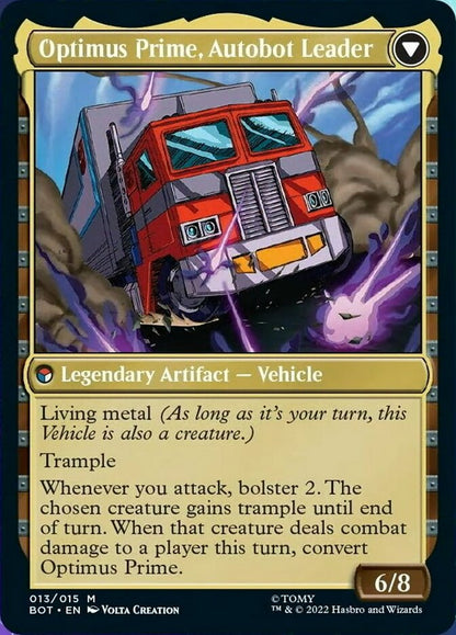 Optimus Prime, Hero // Optimus Prime, Autobot Leader [Transformers] Foil