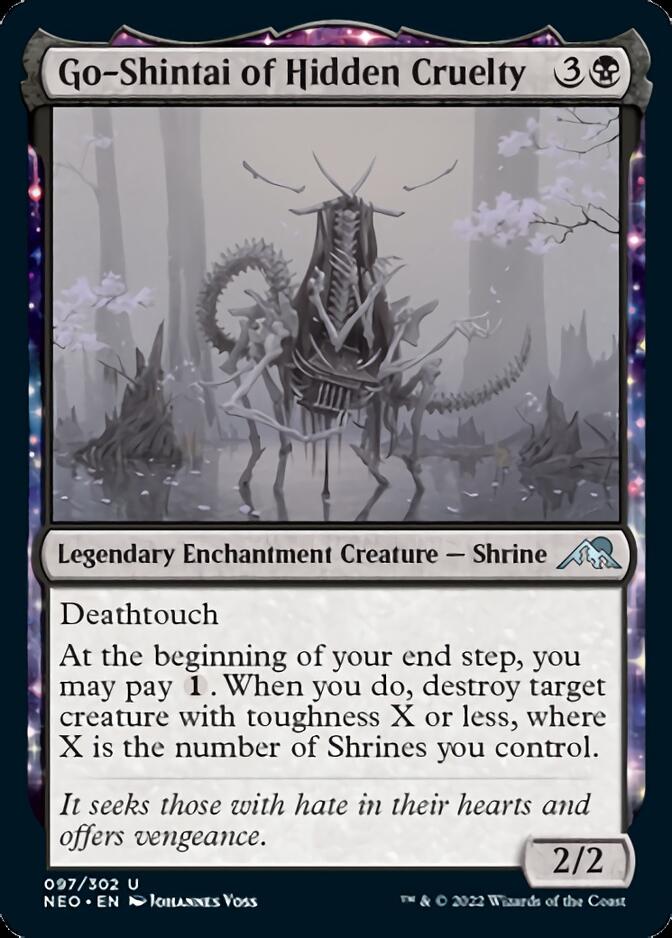 Go-Shintai of Hidden Cruelty [Kamigawa: Neon Dynasty] Foil