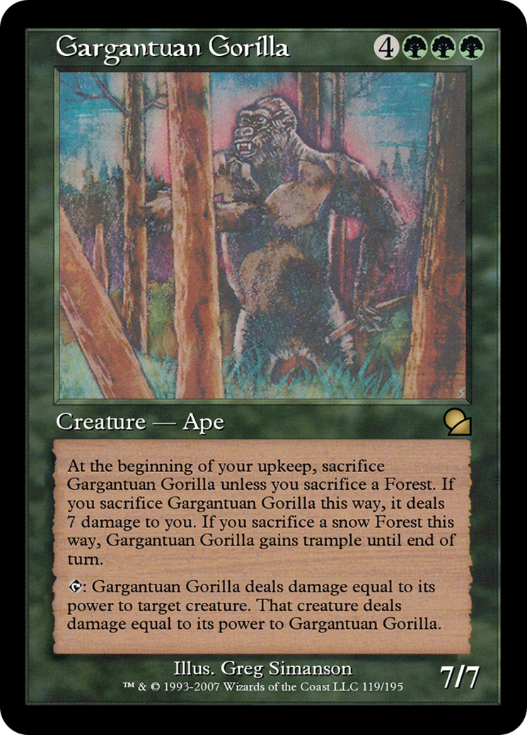 Gargantuan Gorilla  [Masters Edition]