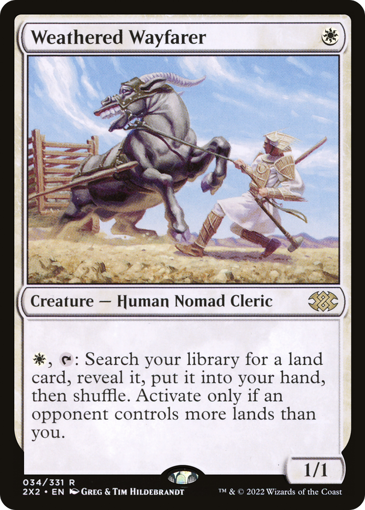 Weathered Wayfarer  [Double Masters 2022] Foil