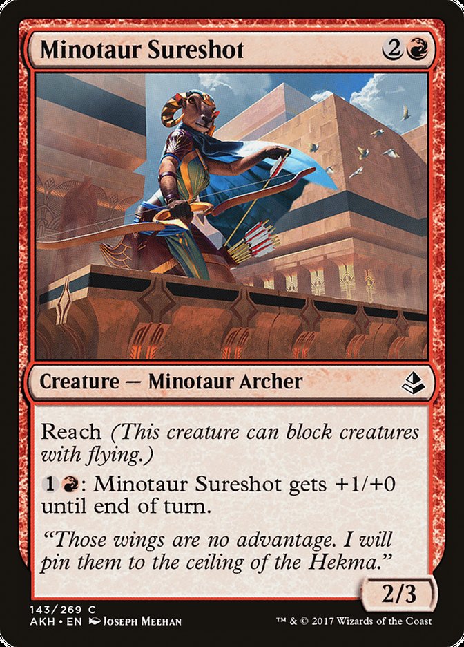 Minotaur Sureshot [Amonkhet] Foil