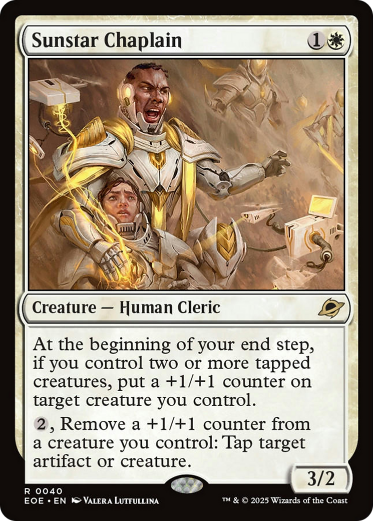 Sunstar Chaplain [Edge of Eternities] Foil