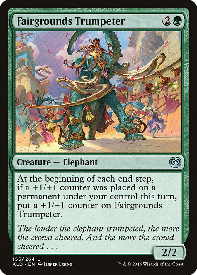 Fairgrounds Trumpeter [Kaladesh] Foil