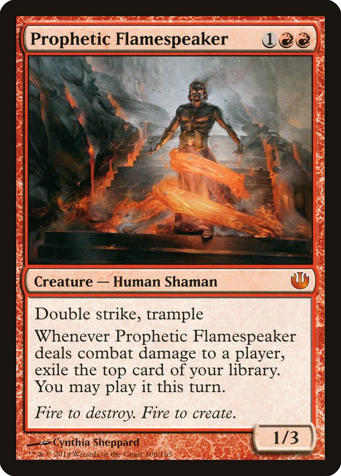 Prophetic Flamespeaker [Journey into Nyx] Foil