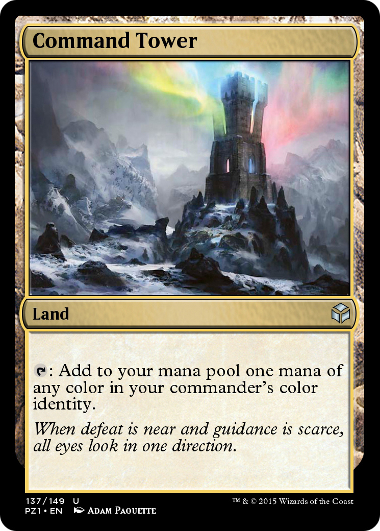 Command Tower  [Legendary Cube Prize Pack]