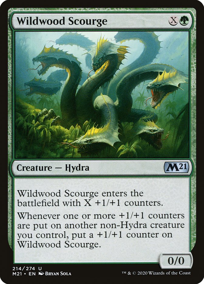 Wildwood Scourge [Core Set 2021] Foil