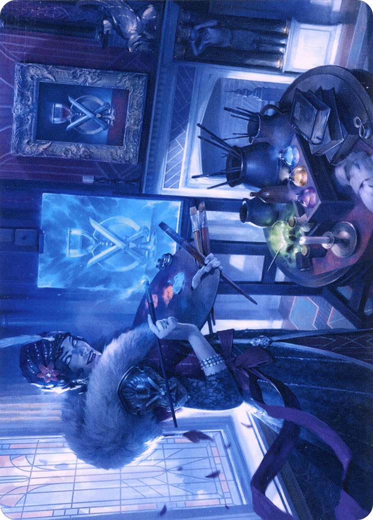 Flawless Forgery // Flawless Forgery  [New Capenna Art Series] (Borderless)