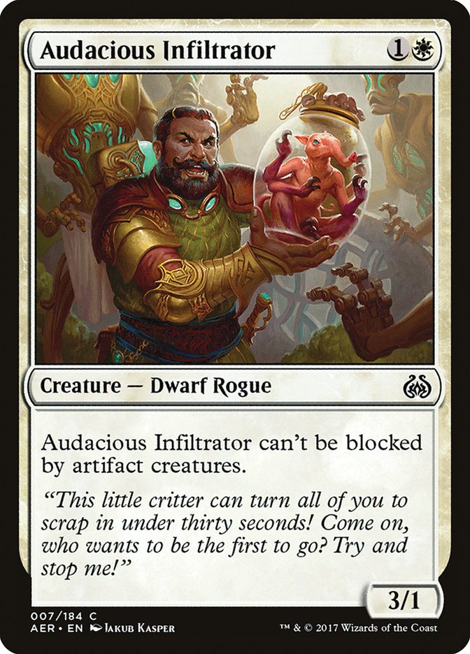 Audacious Infiltrator [Aether Revolt] Foil