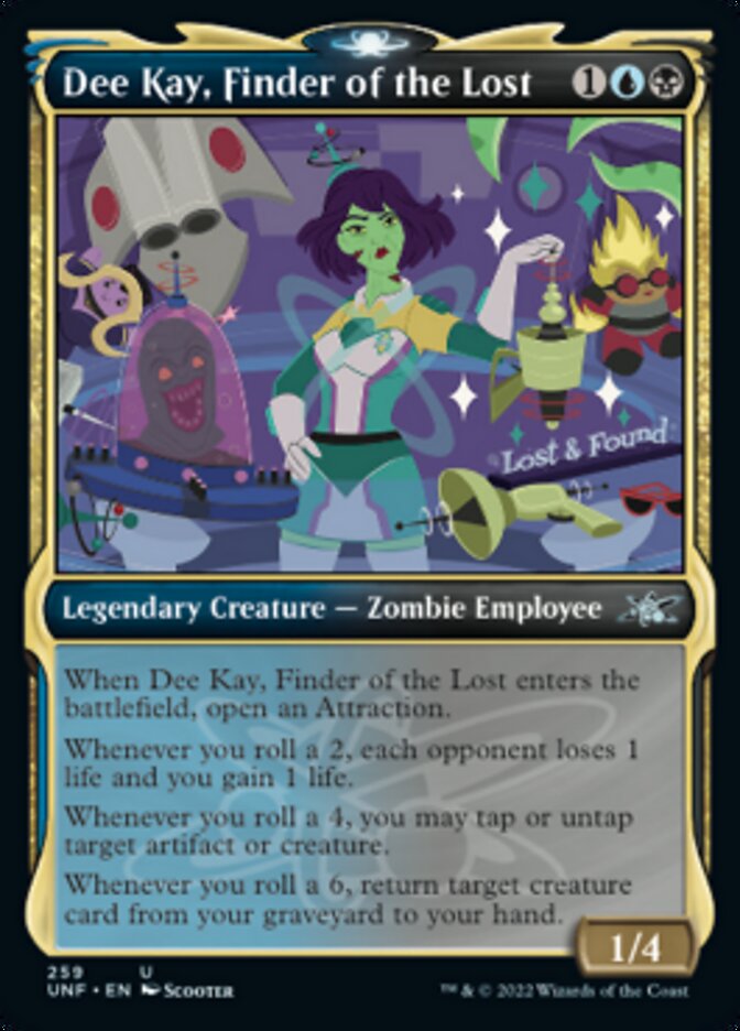 Dee Kay, Finder of the Lost (Showcase) [Unfinity] Foil