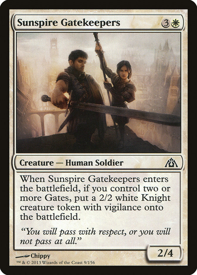 Sunspire Gatekeepers [Dragon's Maze] Foil