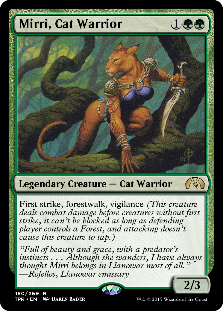 Mirri, Cat Warrior  [Tempest Remastered]