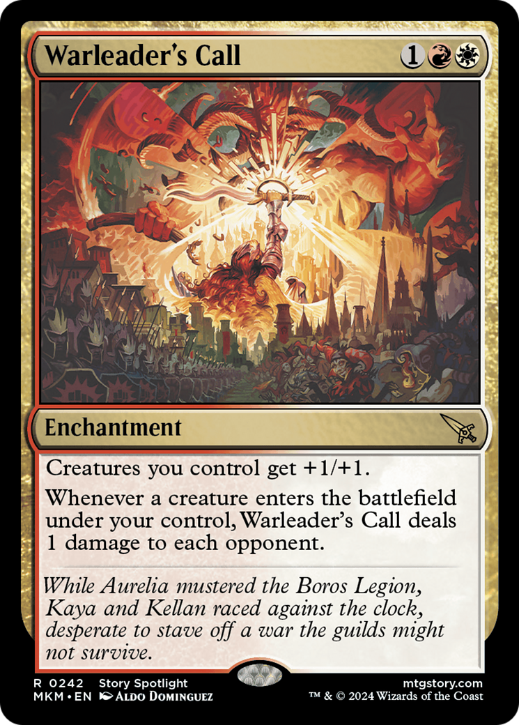 Warleader's Call [Murders at Karlov Manor] Foil