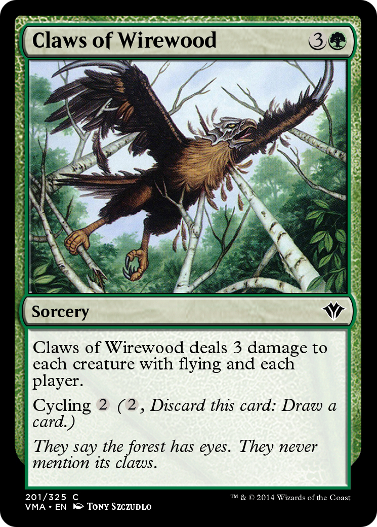 Claws of Wirewood  [Vintage Masters] Foil