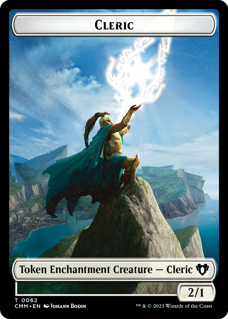 Cleric  [Commander Masters Tokens]