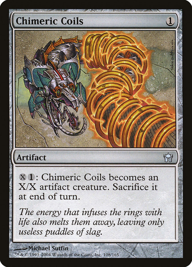 Chimeric Coils [Fifth Dawn] Foil