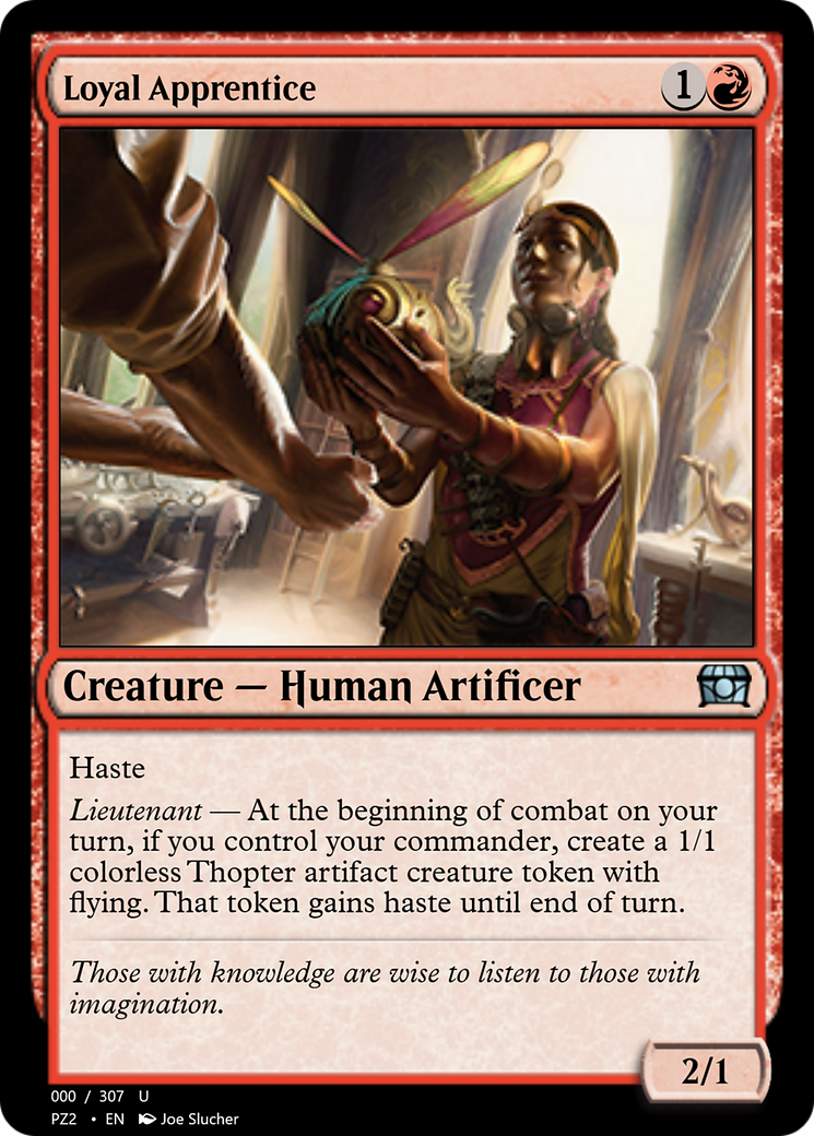 Loyal Apprentice  [Treasure Chest] Foil