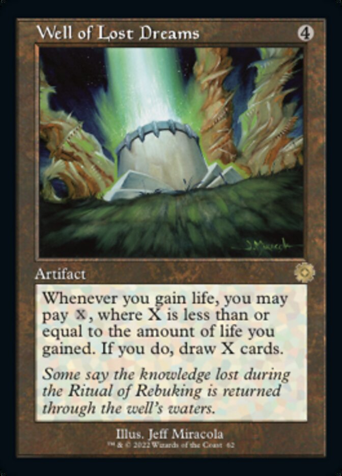 Well of Lost Dreams (Retro) [The Brothers' War Retro Artifacts] Foil