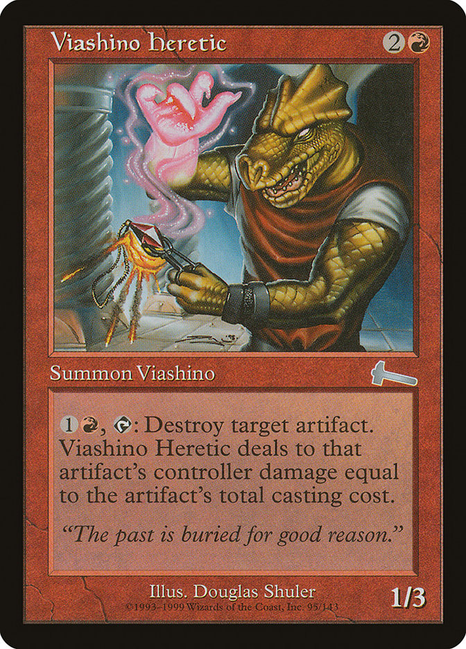 Viashino Heretic [Urza's Legacy] Foil