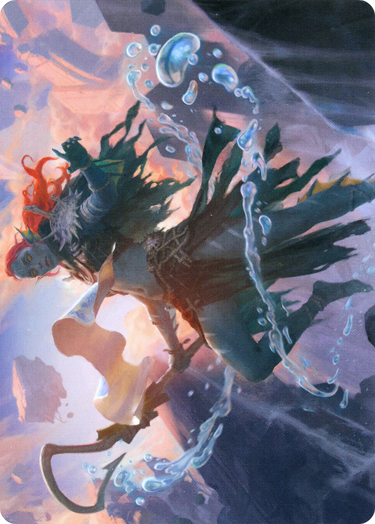 Expedition Diviner // Expedition Diviner  [Zendikar Rising Art Series] (Borderless) Foil