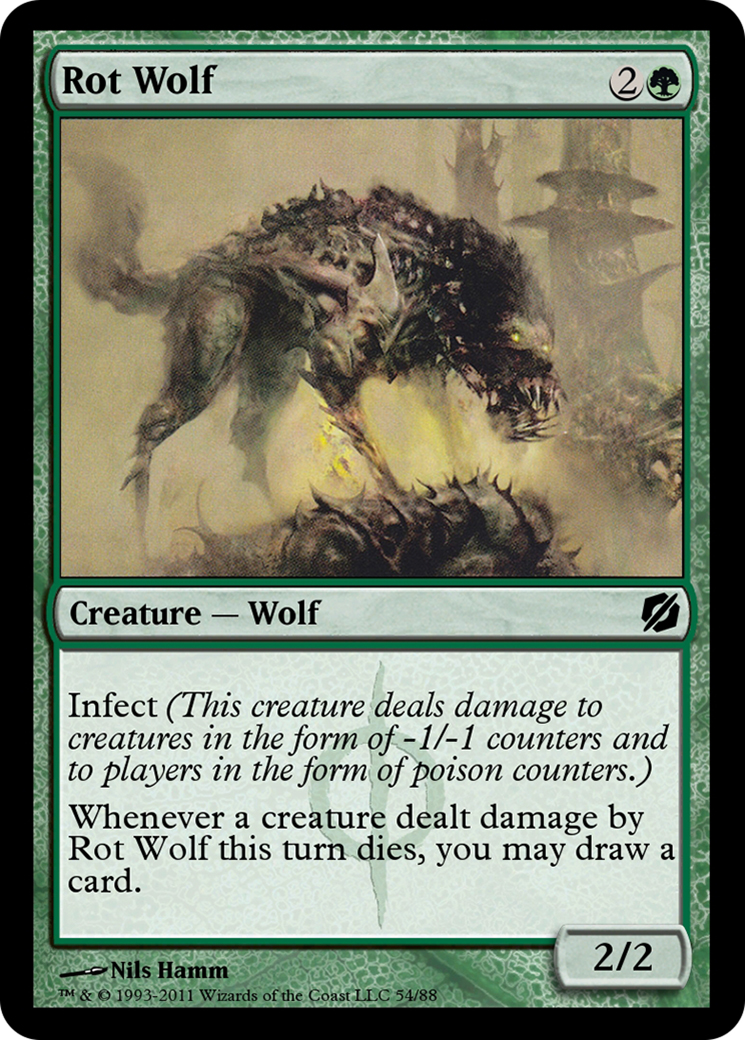 Rot Wolf  [Duel Decks: Mirrodin Pure vs. New Phyrexia]