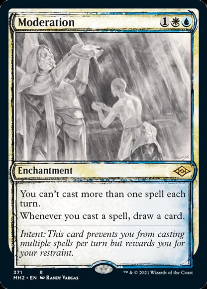 Moderation (Sketch) [Modern Horizons 2] Foil