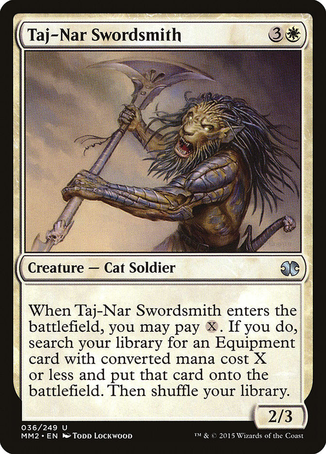 Taj-Nar Swordsmith [Modern Masters 2015] Foil