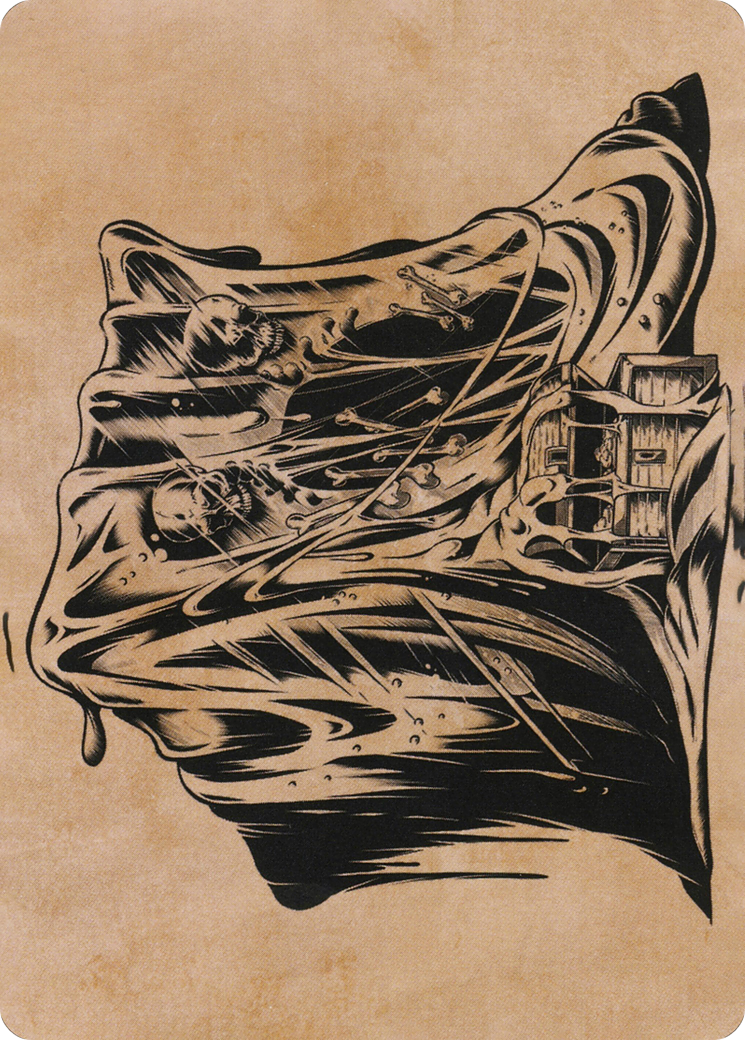 Gelatinous Cube // Gelatinous Cube  [Adventures in the Forgotten Realms Art Series] (Borderless)