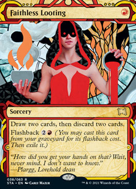 Faithless Looting [Strixhaven: School of Mages Mystical Archive] Foil