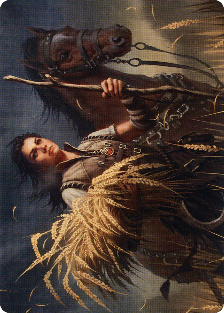Ambitious Farmhand // Ambitious Farmhand  [Midnight Hunt Art Series] (Borderless) Foil