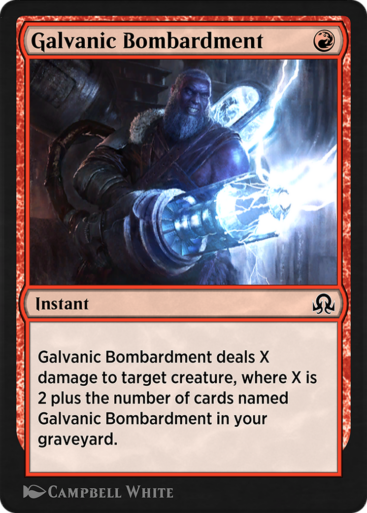 Galvanic Bombardment  [Shadows over Innistrad Remastered]