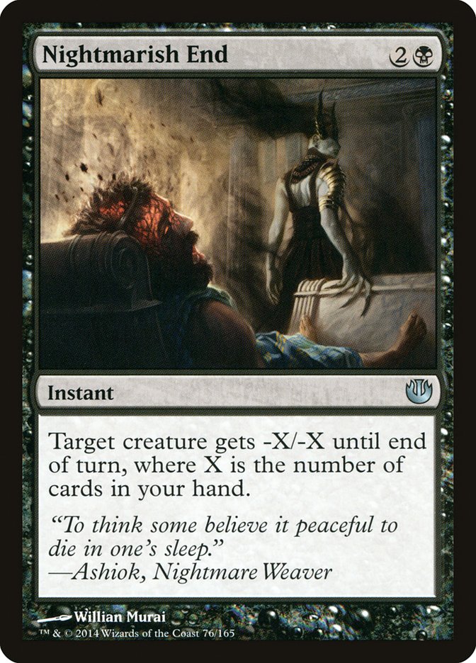 Nightmarish End [Journey into Nyx] Foil