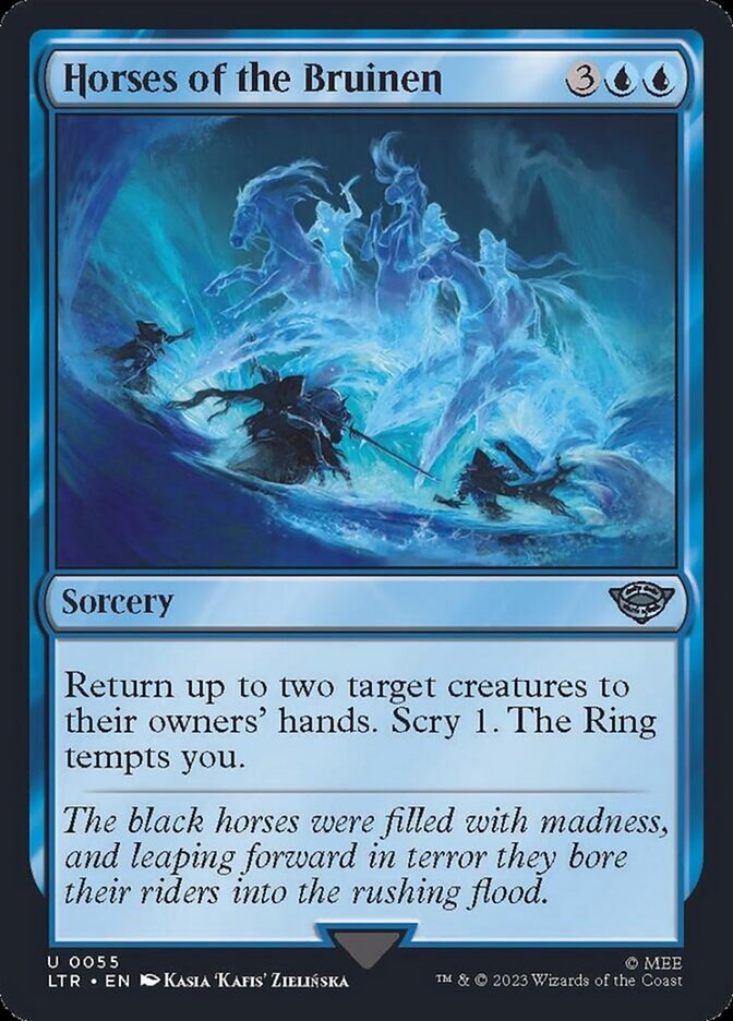 Horses of the Bruinen [The Lord of the Rings: Tales of Middle-Earth] Foil