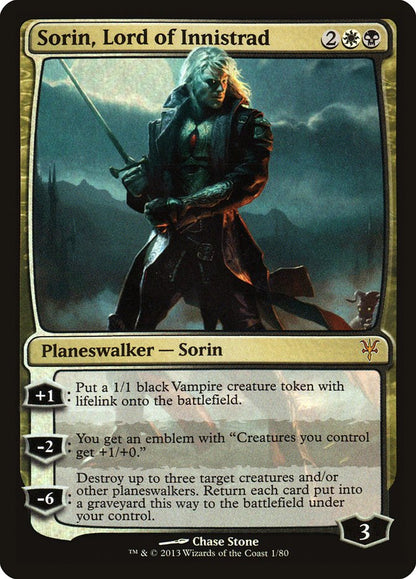 Sorin, Lord of Innistrad [Duel Decks: Sorin vs. Tibalt] Foil