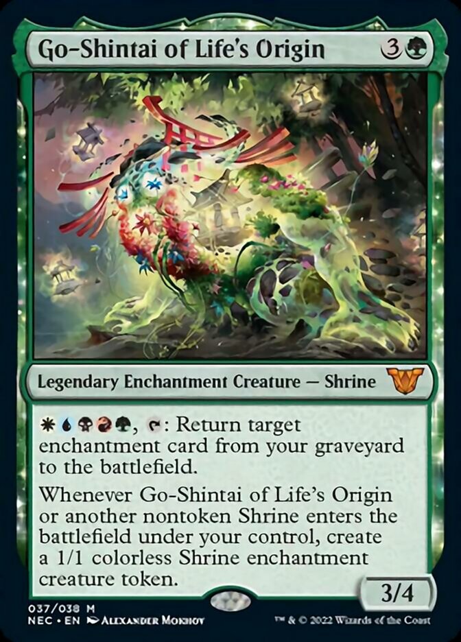 Go-Shintai of Life's Origin [Kamigawa: Neon Dynasty Commander] Foil