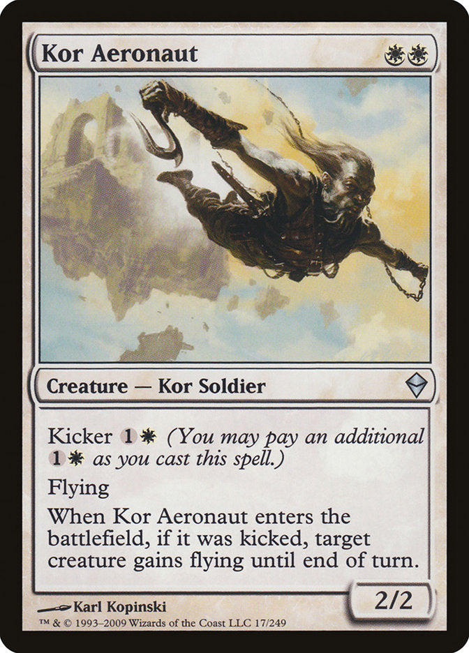 Kor Aeronaut [Zendikar] Foil