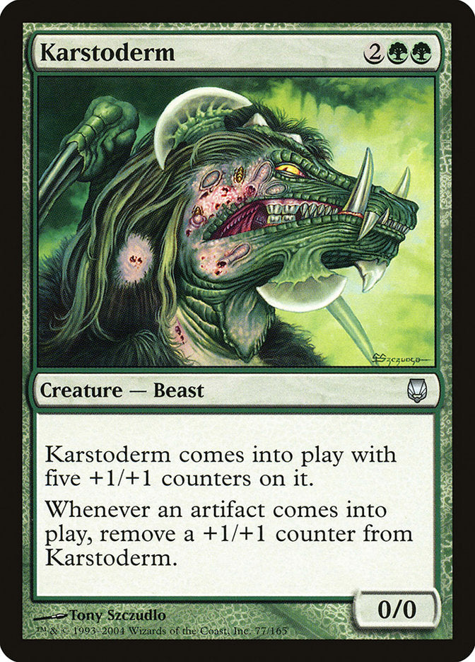 Karstoderm [Darksteel] Foil