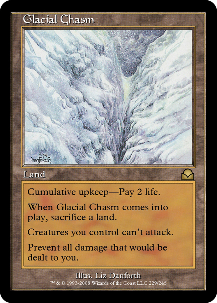 Glacial Chasm  [Masters Edition II] Foil