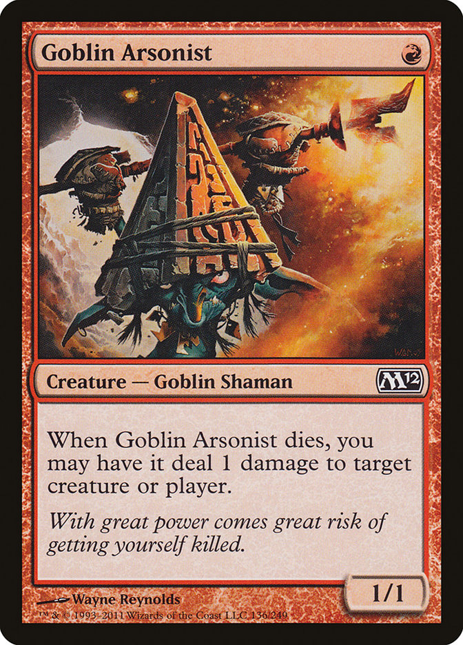 Goblin Arsonist [Magic 2012] Foil