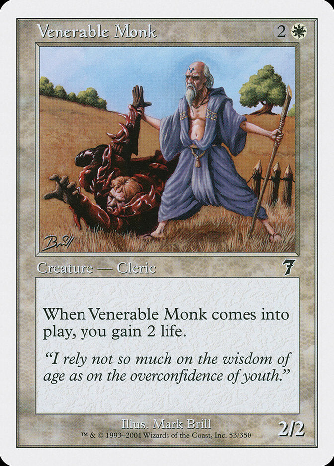 Venerable Monk [Seventh Edition] Foil